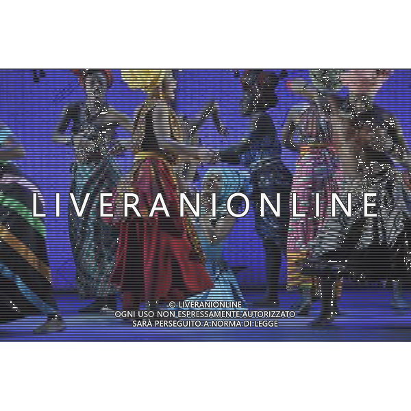 FELA! is a provocative hybrid of dance, theatre and music exploring the extravagant world of Afrobeat legend Fela Kuti. The production received its world premiere Off-Broadway in September 2008, where it won the Lucille Lortel Award for Best Musical, before transferring to BroadwayÌs Eugene OÌNeill Theatre in November 2009 where its accolades included three 2010 Tony Awards?, for Best Choreography, Best Costume Design, Best Sound Design, and an Astaire Award for Bill T. JonesÌ choreography. Photo Shows; Paulette Ivory as Sandra Izsadore