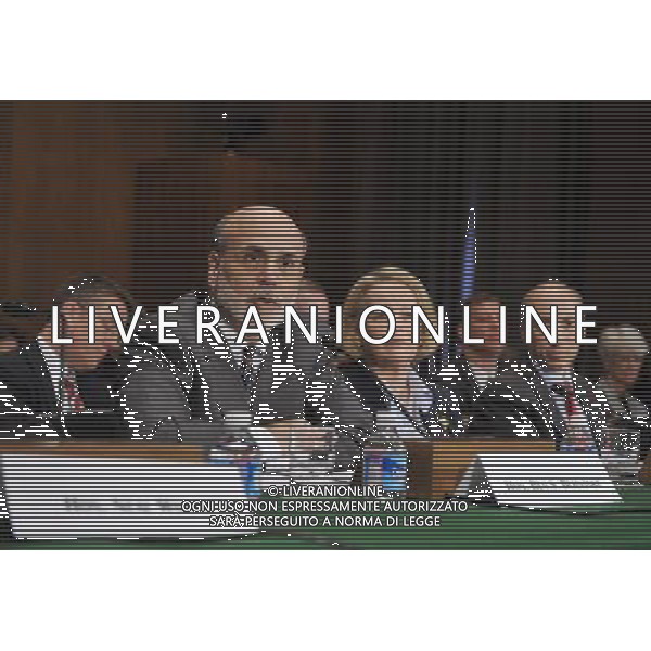 (110721) -- WASHINGTON D.C., July 21, 2011 () -- U.S. Federal Reserve Chairman Ben Bernanke (L Front) testifies before the Senate Banking, Housing and Urban Affairs Committee on Enhanced Oversight After the Financial Crisis: the Wall Street Reform Act at One Year, on Capitol Hill in Washington D.C., the United States, July 21, 2011. Recovery from the financial crisis still had a long way to go in spite of the economic growth, Bernanke said Thursday. (/Zhang Jun) (wjd)