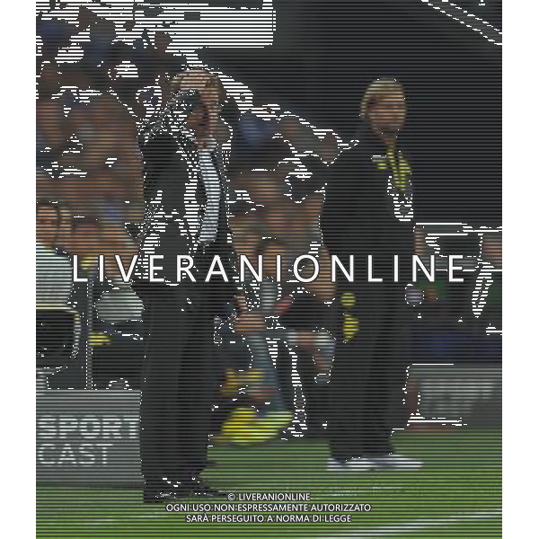 firo : Fußball,Fussball, 23.07.2011 1.BL, 1.Bundesliga, Saison 2011/2012 Supercup 2011, FC SCHALKE 04 - BVB, Borussia Dortmund, 4:3 n.E. Trainer Ralf RANGNICK, Schalke links und Trainer Jürgen KLOPP $worldrightsEs gelten unsere AGB, einsehbar auf www.firosportphoto.de copyright by firo sportphoto: Pfefferackerstr. 2a  45894 G e l s e n k i r c h e n www.firosportphoto.de mail@firosportphoto.de (V o l k s b a n k B o c h u m - W i t t e n ) BLZ.: 430 601 29 Kt. Nr.: 341 117 100 Tel:  0209 - 9304402 Fax:  0209 - 9304443