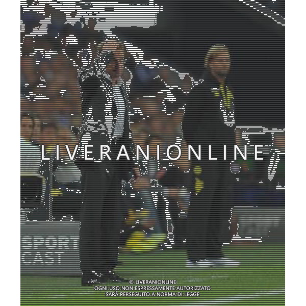 firo : Fußball,Fussball, 23.07.2011 1.BL, 1.Bundesliga, Saison 2011/2012 Supercup 2011, FC SCHALKE 04 - BVB, Borussia Dortmund, 4:3 n.E. Trainer Ralf RANGNICK, Schalke links und Trainer Jürgen KLOPP $worldrightsEs gelten unsere AGB, einsehbar auf www.firosportphoto.de copyright by firo sportphoto: Pfefferackerstr. 2a  45894 G e l s e n k i r c h e n www.firosportphoto.de mail@firosportphoto.de (V o l k s b a n k B o c h u m - W i t t e n ) BLZ.: 430 601 29 Kt. Nr.: 341 117 100 Tel:  0209 - 9304402 Fax:  0209 - 9304443