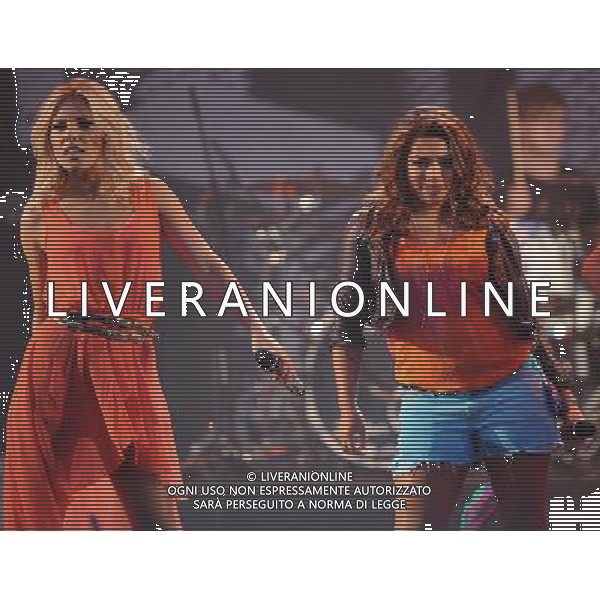 Picture Shows: The Saturdays perform live at Audley End, Essex, as part of the English Heritage Picnic Concerts, on Saturday July 23, 2011.