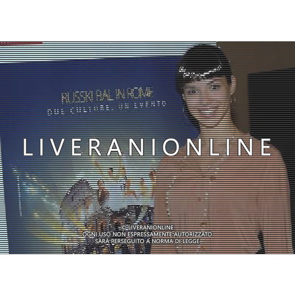 MILANO 25/7/2011 PALAZZO GIURECONSULTI VIA DEI MERANTI, 2 CONFERENAZA STAMPA PRESENTAZIONE DELL\' EVENTO: -RUSSKI BALL- NELLA FOTO EKATERINA VAGANOVA CAMPIONESSA MONDIALE DI BALLO LATINO AMERICANO FOTO ROMANO/AG ALDO LIVERANI