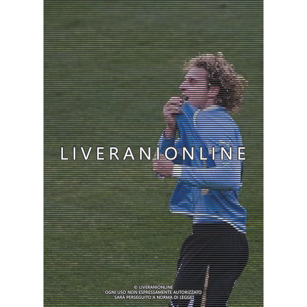 (110724) -- BUENOS AIRES, julio 24, 2011 () -- El jugador de la selecciÛn de f?tbol de Uruguay Diego Forlan, festeja su anotaciÛn ante Paraguay, durante la final de la Copa AmÈrica 2011, celebrada en la ciudad de Buenos Aires, Argentina, el 24 de julio de 2011. (/David de la Paz)