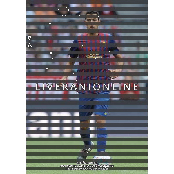 Audi Cup 2011 Bayern Monaco-Barcellona-International Porto Alegre-Milan Monaco Di Baviera (Germania) - 26.07.2011 Barcellona-International Porto Alegre Nella Foto:busquets /Ph.Vitez-Ag. Aldo Liverani