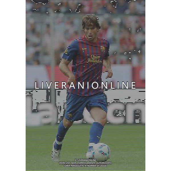 Audi Cup 2011 Bayern Monaco-Barcellona-International Porto Alegre-Milan Monaco Di Baviera (Germania) - 26.07.2011 Barcellona-International Porto Alegre Nella Foto:maxwell /Ph.Vitez-Ag. Aldo Liverani