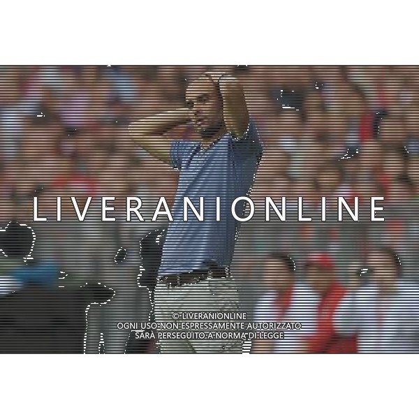 Audi Cup 2011 Bayern Monaco-Barcellona-International Porto Alegre-Milan Monaco Di Baviera (Germania) - 26.07.2011 Barcellona-International Porto Alegre Nella Foto:guardiola /Ph.Vitez-Ag. Aldo Liverani