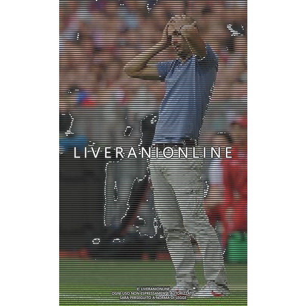 Audi Cup 2011 Bayern Monaco-Barcellona-International Porto Alegre-Milan Monaco Di Baviera (Germania) - 26.07.2011 Barcellona-International Porto Alegre Nella Foto:guardiola /Ph.Vitez-Ag. Aldo Liverani