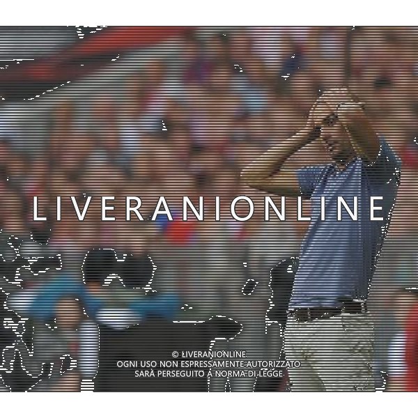 Audi Cup 2011 Bayern Monaco-Barcellona-International Porto Alegre-Milan Monaco Di Baviera (Germania) - 26.07.2011 Barcellona-International Porto Alegre Nella Foto:guardiola /Ph.Vitez-Ag. Aldo Liverani