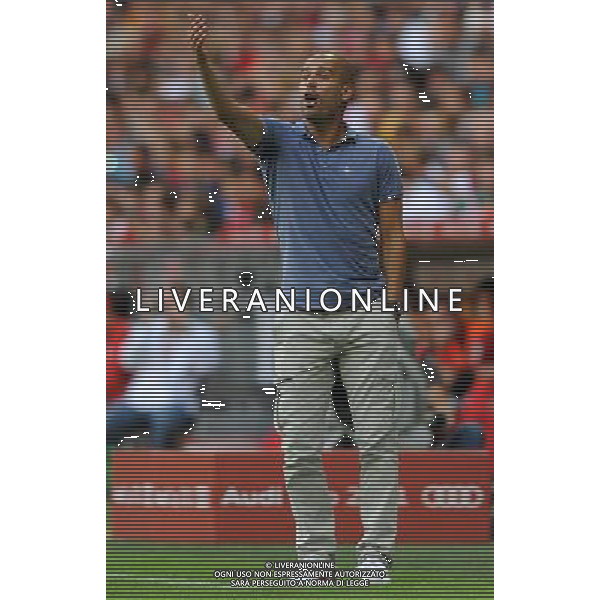 Audi Cup 2011 Bayern Monaco-Barcellona-International Porto Alegre-Milan Monaco Di Baviera (Germania) - 26.07.2011 Barcellona-International Porto Alegre Nella Foto:guardiola /Ph.Vitez-Ag. Aldo Liverani