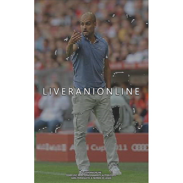Audi Cup 2011 Bayern Monaco-Barcellona-International Porto Alegre-Milan Monaco Di Baviera (Germania) - 26.07.2011 Barcellona-International Porto Alegre Nella Foto:guardiola /Ph.Vitez-Ag. Aldo Liverani