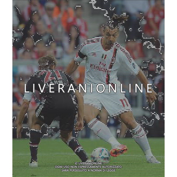 Audi Cup 2011 Bayern Monaco-Barcellona-International Porto Alegre-Milan Monaco Di Baviera (Germania) - 26.07.2011 Bayern Monaco-Milan Nella Foto:ibrahimovic /Ph.Vitez-Ag. Aldo Liverani