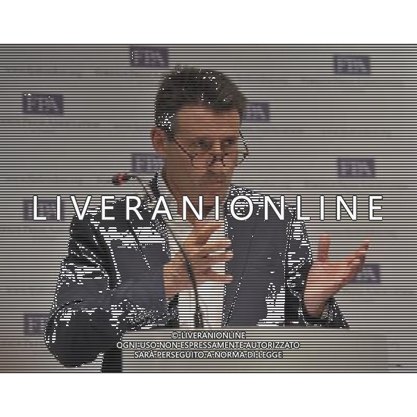 Lord Coe, Chairman of the London Organising Committee for the Olympic Games, speaks at the Foreign Press Association