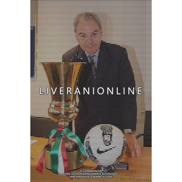 MILANO 27/7/2011 CALCIO LEGA CALCIO SORTEGGIO TABELLONE COPPA ITALIA TIM CUP NELLA FOTO MAURIZIO BERETTA PH.FIOCHI/ALDO LIVERANI SAS 