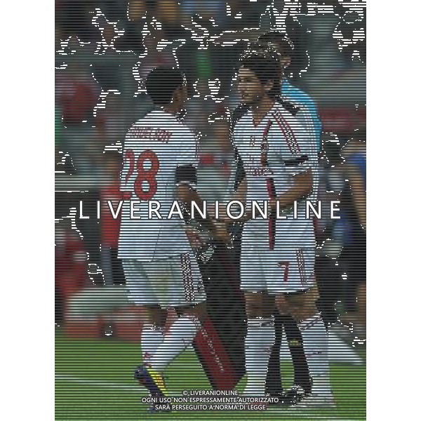 Audi Cup 2011 Bayern Monaco-Barcellona-International Porto Alegre-Milan Monaco Di Baviera (Germania) - 26.07.2011 Bayern Monaco-Milan Nella Foto:pato entra al posto di emmanuelson /Ph.Vitez-Ag. Aldo Liverani