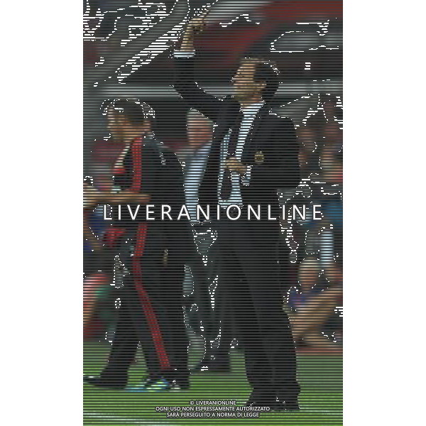 Audi Cup 2011 Bayern Monaco-Barcellona-International Porto Alegre-Milan Monaco Di Baviera (Germania) - 26.07.2011 Bayern Monaco-Milan Nella Foto:Massimiliano Allegri /Ph.Vitez-Ag. Aldo Liverani