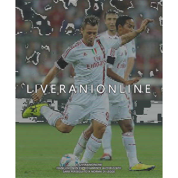 Audi Cup 2011 Bayern Monaco-Barcellona-International Porto Alegre-Milan Monaco Di Baviera (Germania) - 26.07.2011 Bayern Monaco-Milan Nella Foto:Antonio Cassano /Ph.Vitez-Ag. Aldo Liverani