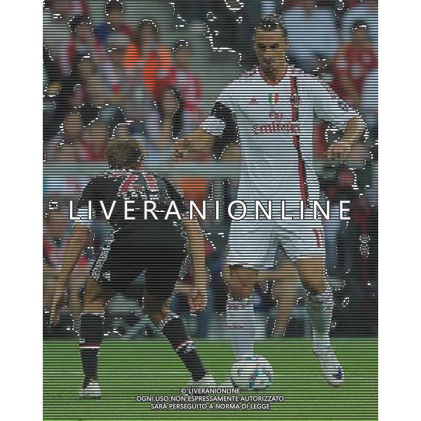 Audi Cup 2011 Bayern Monaco-Barcellona-International Porto Alegre-Milan Monaco Di Baviera (Germania) - 26.07.2011 Bayern Monaco-Milan Nella Foto:Zlatan Ibrahimovic /Ph.Vitez-Ag. Aldo Liverani