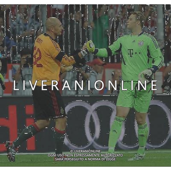 Audi Cup 2011 Bayern Monaco-Barcellona-International Porto Alegre-Milan Monaco Di Baviera (Germania) - 26.07.2011 Bayern Monaco-Milan Nella Foto:Manuel Neuer-Christian Abbiati /Ph.Vitez-Ag. Aldo Liverani