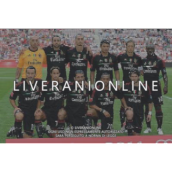 Audi Cup 2011 Bayern Monaco-Barcellona-International Porto Alegre-Milan Monaco Di Baviera (Germania) - 27.07.2011 International Porto Alegre-Milan Nella Foto:milan squadra formazione /Ph.Vitez-Ag. Aldo Liverani