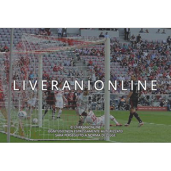 Audi Cup 2011 Bayern Monaco-Barcellona-International Porto Alegre-Milan Monaco Di Baviera (Germania) - 27.07.2011 International Porto Alegre-Milan Nella Foto:ibrahimovic gol /Ph.Vitez-Ag. Aldo Liverani