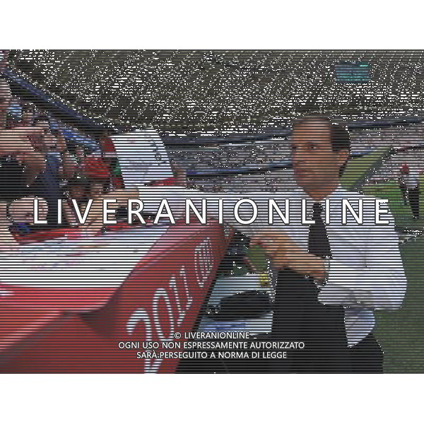 Audi Cup 2011 Bayern Monaco-Barcellona-International Porto Alegre-Milan Monaco Di Baviera (Germania) - 27.07.2011 International Porto Alegre-Milan Nella Foto:allegri /Ph.Vitez-Ag. Aldo Liverani