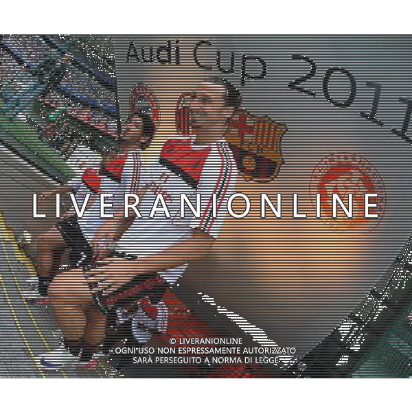 Audi Cup 2011 Bayern Monaco-Barcellona-International Porto Alegre-Milan Monaco Di Baviera (Germania) - 27.07.2011 International Porto Alegre-Milan Nella Foto:ibrahimovic pato /Ph.Vitez-Ag. Aldo Liverani