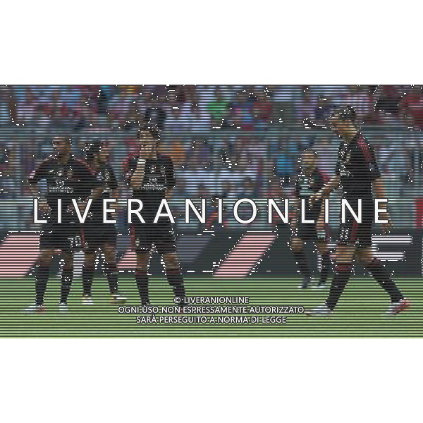 Audi Cup 2011 Bayern Monaco-Barcellona-International Porto Alegre-Milan Monaco Di Baviera (Germania) - 27.07.2011 International Porto Alegre-Milan Nella Foto:delusione robinho pato e ibrahimovic al gol di leandro damiao /Ph.Vitez-Ag. Aldo Liverani