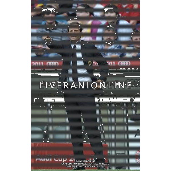 Audi Cup 2011 Bayern Monaco-Barcellona-International Porto Alegre-Milan Monaco Di Baviera (Germania) - 27.07.2011 International Porto Alegre-Milan Nella Foto:allegri /Ph.Vitez-Ag. Aldo Liverani