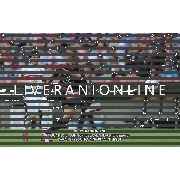 Audi Cup 2011 Bayern Monaco-Barcellona-International Porto Alegre-Milan Monaco Di Baviera (Germania) - 27.07.2011 International Porto Alegre-Milan Nella Foto:ibrahimovic prova il tiro /Ph.Vitez-Ag. Aldo Liverani