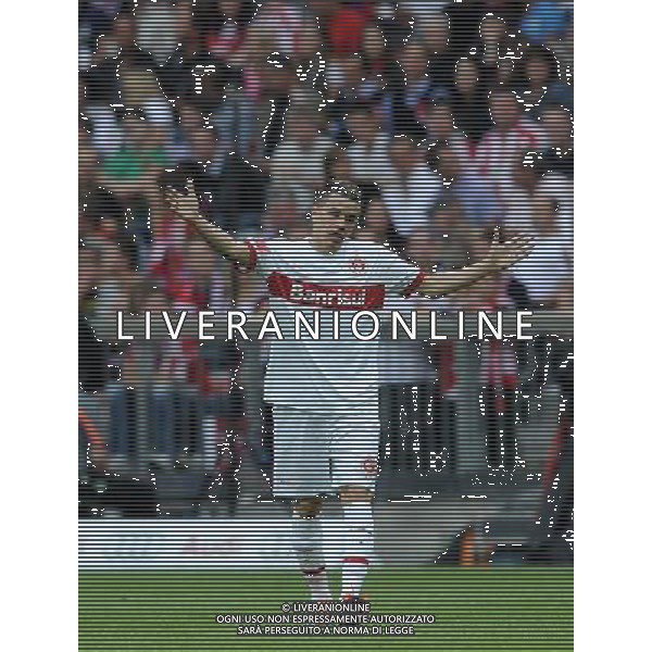 Audi Cup 2011 Bayern Monaco-Barcellona-International Porto Alegre-Milan Monaco Di Baviera (Germania) - 27.07.2011 International Porto Alegre-Milan Nella Foto:d\'alessandro esulta /Ph.Vitez-Ag. Aldo Liverani