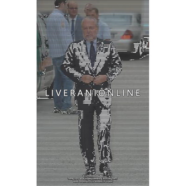 MILANO 27/7/2011 STUDI TELEVISIVI DI SPORT ITALIA VIA FELTRE PERESENTAZIONE DEL CALENDARIO DELLA SERIE A TIM 2011/2012 NELLA FOTO AURELIO DE LAURENTIIS FOTO ROMANO/AG ALDO LIVERANI