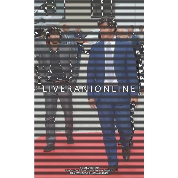 MILANO 27/7/2011 STUDI TELEVISIVI DI SPORT ITALIA VIA FELTRE PERESENTAZIONE DEL CALENDARIO DELLA SERIE A TIM 2011/2012 NELLA FOTO DEMETRIO ALBERTINI E DAMIANO TOMMASI FOTO ROMANO/AG ALDO LIVERANI