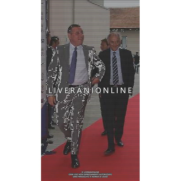 MILANO 27/7/2011 STUDI TELEVISIVI DI SPORT ITALIA VIA FELTRE PERESENTAZIONE DEL CALENDARIO DELLA SERIE A TIM 2011/2012 NELLA FOTO LEONARDI-CAPOZZUCCA FOTO ROMANO/AG ALDO LIVERANI