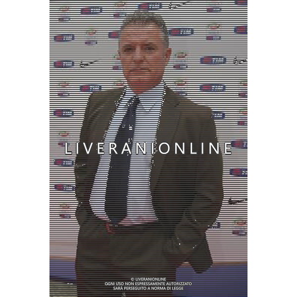 MILANO 27/7/2011 STUDI TELEVISIVI DI SPORT ITALIA VIA FELTRE PERESENTAZIONE DEL CALENDARIO DELLA SERIE A TIM 2011/2012 NELLA FOTO ROBERTO BRASCHI FOTO ROMANO/AG ALDO LIVERANI