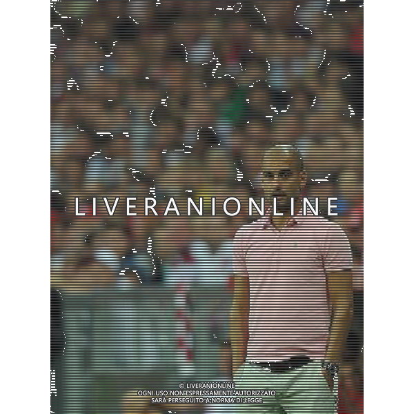 Audi Cup 2011 Bayern Monaco-Barcellona-International Porto Alegre-Milan Monaco Di Baviera (Germania) - 27.07.2011 Bayern Monaco-Barcellona Nella Foto:guardiola /Ph.Vitez-Ag. Aldo Liverani