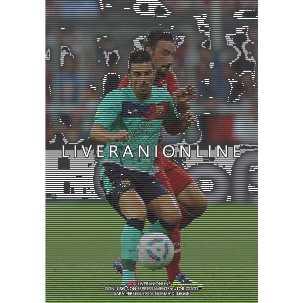 Audi Cup 2011 Bayern Monaco-Barcellona-International Porto Alegre-Milan Monaco Di Baviera (Germania) - 27.07.2011 Bayern Monaco-Barcellona Nella Foto:villa-contento /Ph.Vitez-Ag. Aldo Liverani