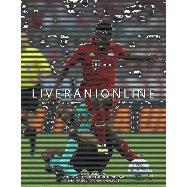 Audi Cup 2011 Bayern Monaco-Barcellona-International Porto Alegre-Milan Monaco Di Baviera (Germania) - 27.07.2011 Bayern Monaco-Barcellona Nella Foto:alaba-keita /Ph.Vitez-Ag. Aldo Liverani