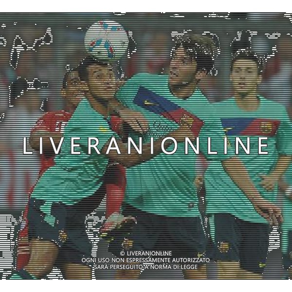 Audi Cup 2011 Bayern Monaco-Barcellona-International Porto Alegre-Milan Monaco Di Baviera (Germania) - 27.07.2011 Bayern Monaco-Barcellona Nella Foto:thiago alcantara-gustavo /Ph.Vitez-Ag. Aldo Liverani