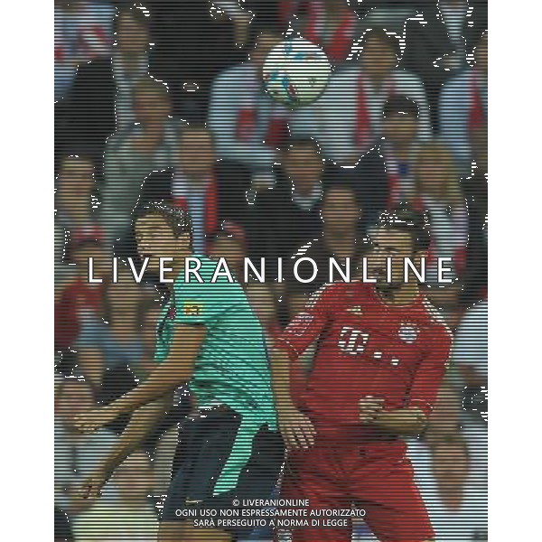 Audi Cup 2011 Bayern Monaco-Barcellona-International Porto Alegre-Milan Monaco Di Baviera (Germania) - 27.07.2011 Bayern Monaco-Barcellona Nella Foto:contento-guardiola /Ph.Vitez-Ag. Aldo Liverani