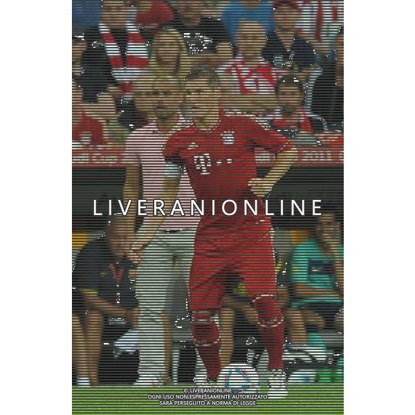 Audi Cup 2011 Bayern Monaco-Barcellona-International Porto Alegre-Milan Monaco Di Baviera (Germania) - 27.07.2011 Bayern Monaco-Barcellona Nella Foto:schweinsteiger-guardiola /Ph.Vitez-Ag. Aldo Liverani