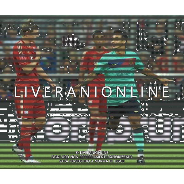 Audi Cup 2011 Bayern Monaco-Barcellona-International Porto Alegre-Milan Monaco Di Baviera (Germania) - 27.07.2011 Bayern Monaco-Barcellona Nella Foto:thiago alcantara esulta secondo gol /Ph.Vitez-Ag. Aldo Liverani