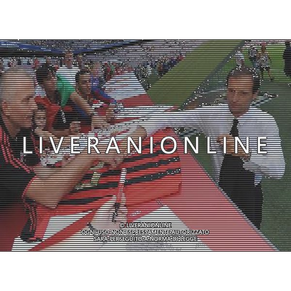 Audi Cup 2011 Bayern Monaco-Barcellona-International Porto Alegre-Milan Monaco Di Baviera (Germania) - 27.07.2011 International Porto Alegre-Milan Nella Foto:Massimiliano Allegri /Ph.Vitez-Ag. Aldo Liverani