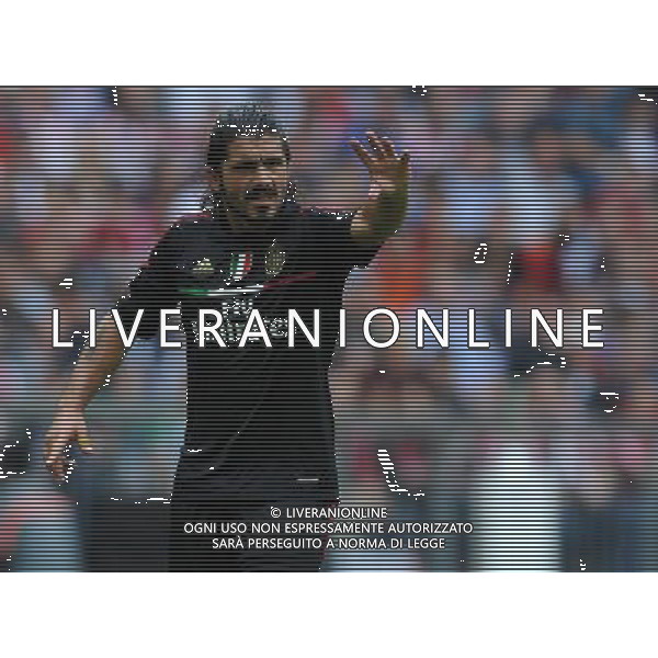 Audi Cup 2011 Bayern Monaco-Barcellona-International Porto Alegre-Milan Monaco Di Baviera (Germania) - 27.07.2011 International Porto Alegre-Milan Nella Foto:Ivan Gennaro Gattuso /Ph.Vitez-Ag. Aldo Liverani