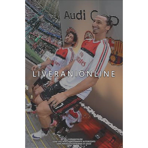 Audi Cup 2011 Bayern Monaco-Barcellona-International Porto Alegre-Milan Monaco Di Baviera (Germania) - 27.07.2011 International Porto Alegre-Milan Nella Foto:Zlatan Ibrahimovic-Pato /Ph.Vitez-Ag. Aldo Liverani