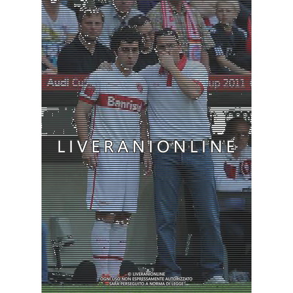 Audi Cup 2011 Bayern Monaco-Barcellona-International Porto Alegre-Milan Monaco Di Baviera (Germania) - 27.07.2011 International Porto Alegre-Milan Nella Foto:Osmar Loss /Ph.Vitez-Ag. Aldo Liverani