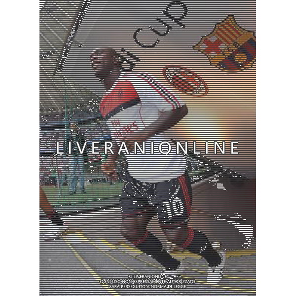 Audi Cup 2011 Bayern Monaco-Barcellona-International Porto Alegre-Milan Monaco Di Baviera (Germania) - 27.07.2011 International Porto Alegre-Milan Nella Foto:Clarence Seedorf /Ph.Vitez-Ag. Aldo Liverani