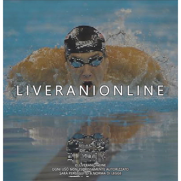 (110727) -- SHANGHAI, July 27, 2011 () -- Michael Phelps of the United States competes in the final of men\'s 200m butterfly swimming event at the 14th FINA World Championships in Shanghai, east China, July 27, 2011. Michael Phelps claimed the title with 1:53.34. (/Guo Yong) (zgp)