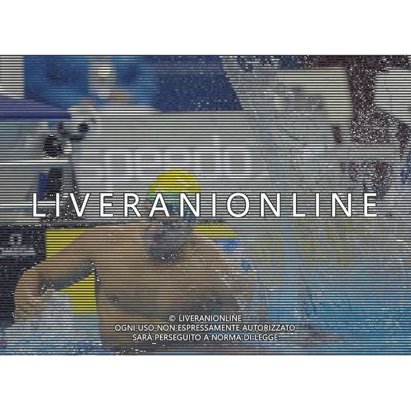 (110727) -- SHANGHAI, July 27, 2011 () -- Felipe Alves Franca Da Silva of Brazil celebrates after the final of men\'s 50m breaststroke swimming event at the 14th FINA World Championships in Shanghai, east China, July 27, 2011. Felipe Alves Franca Da Silva claimed the title with 27.01. (/Guo Yong) (zgp)