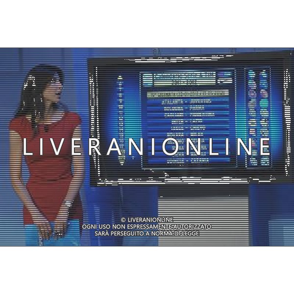 MILANO 27/7/2011 STUDI TELEVISIVI DI SPORT ITALIA VIA FELTRE PERESENTAZIONE DEL CALENDARIO DELLA SERIE A TIM 2011/2012 NELLA FOTO NADIA BENGALA FOTO ROMANO/AG ALDO LIVERANI