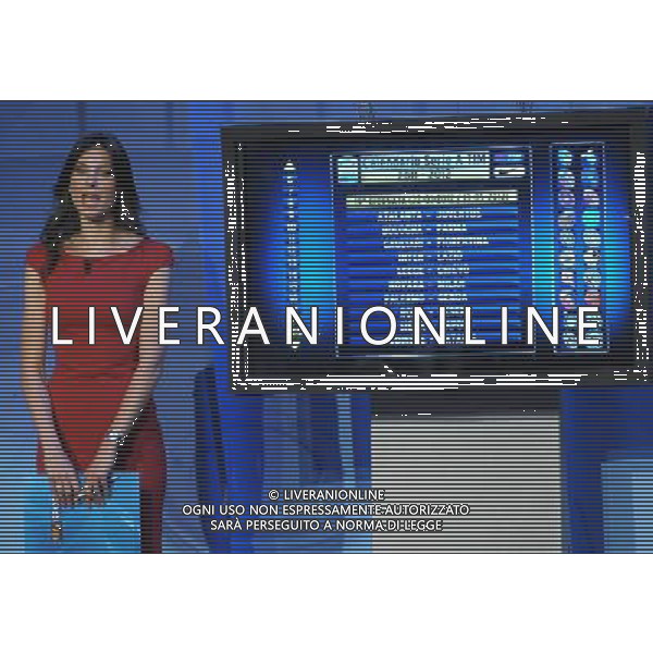 MILANO 27/7/2011 STUDI TELEVISIVI DI SPORT ITALIA VIA FELTRE PERESENTAZIONE DEL CALENDARIO DELLA SERIE A TIM 2011/2012 NELLA FOTO NADIA BENGALA FOTO ROMANO/AG ALDO LIVERANI